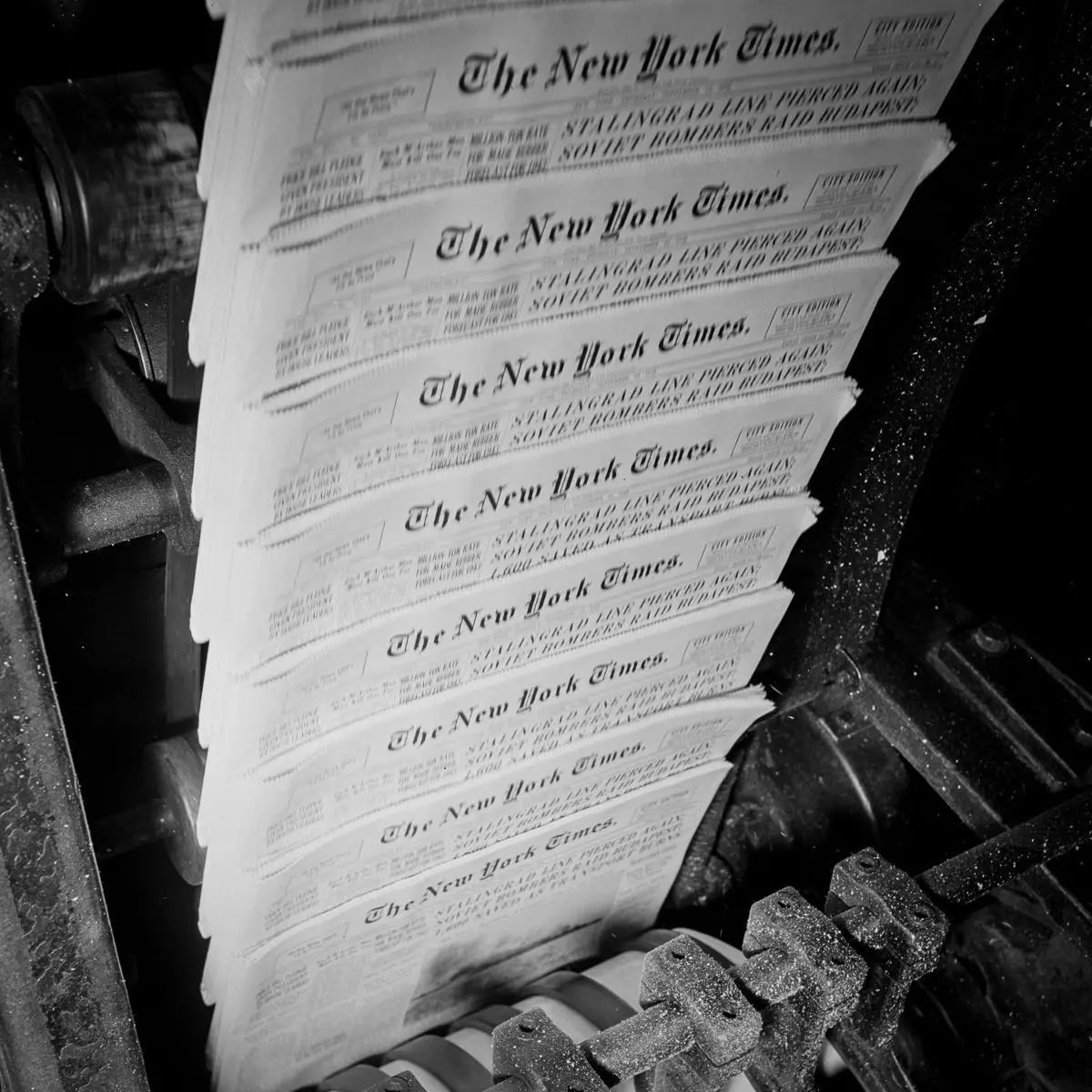 1942年，人们是如何手工制作一份《纽约时报》的？｜世界的美意 - 44