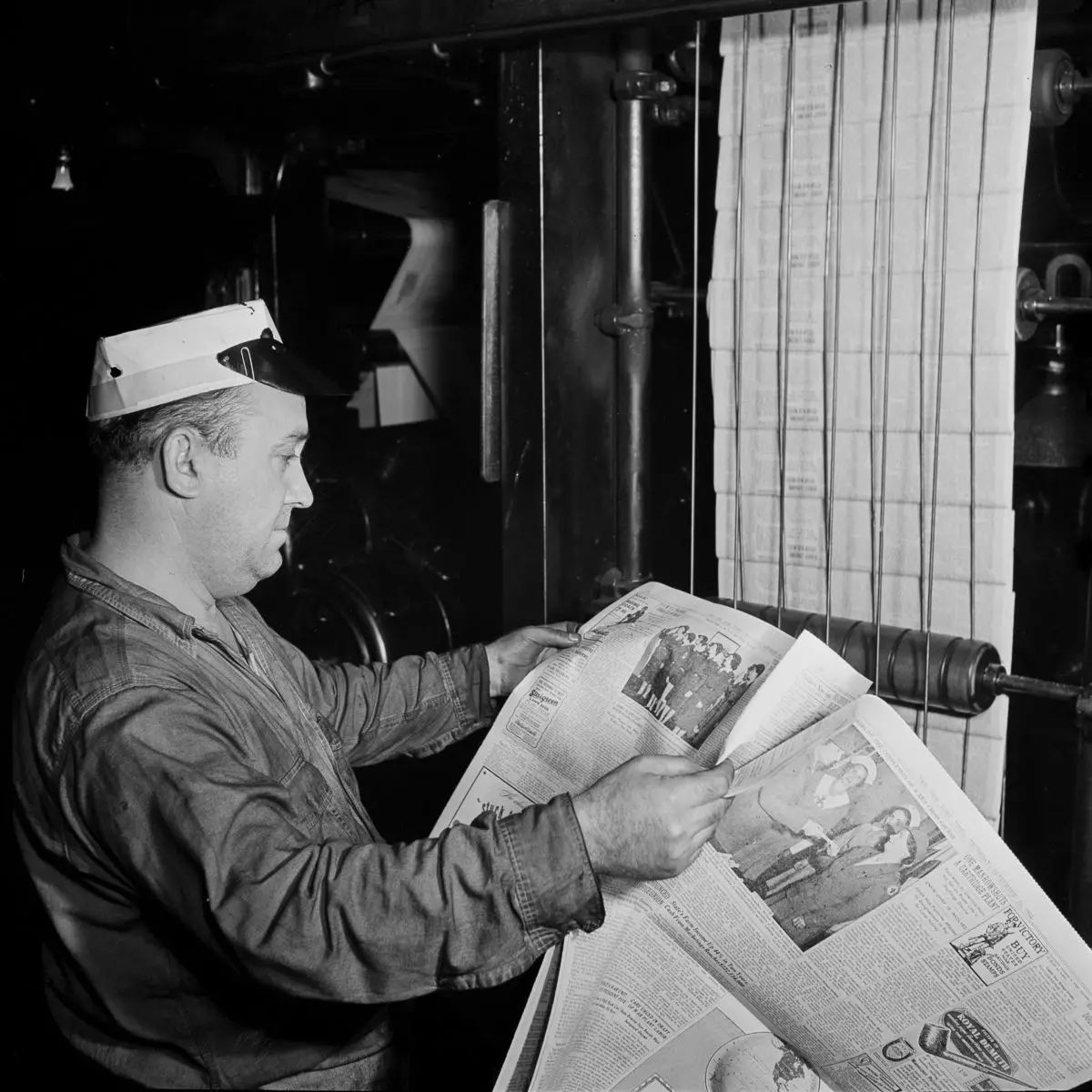 1942年，人们是如何手工制作一份《纽约时报》的？｜世界的美意 - 43