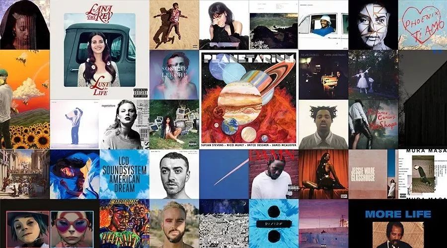 我们总结了50份榜单,为你挑出2017年最不能错过的20张专辑