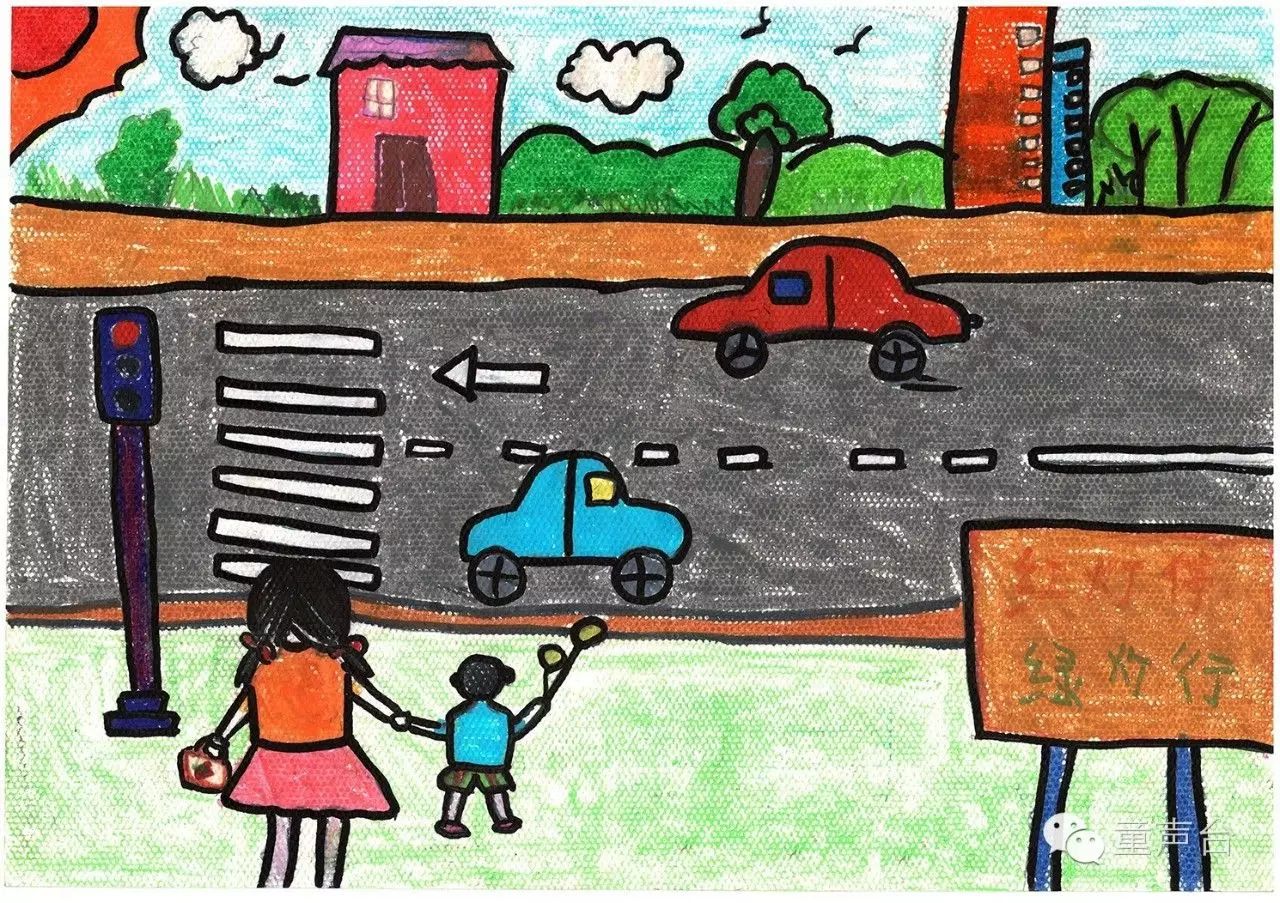 第二届全国儿童交通安全主题绘画创作大赛获奖名单(西安)