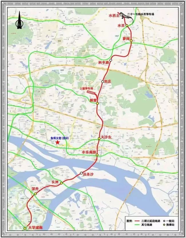 广州地铁16号线来了11座车站曝光住这里的人笑了
