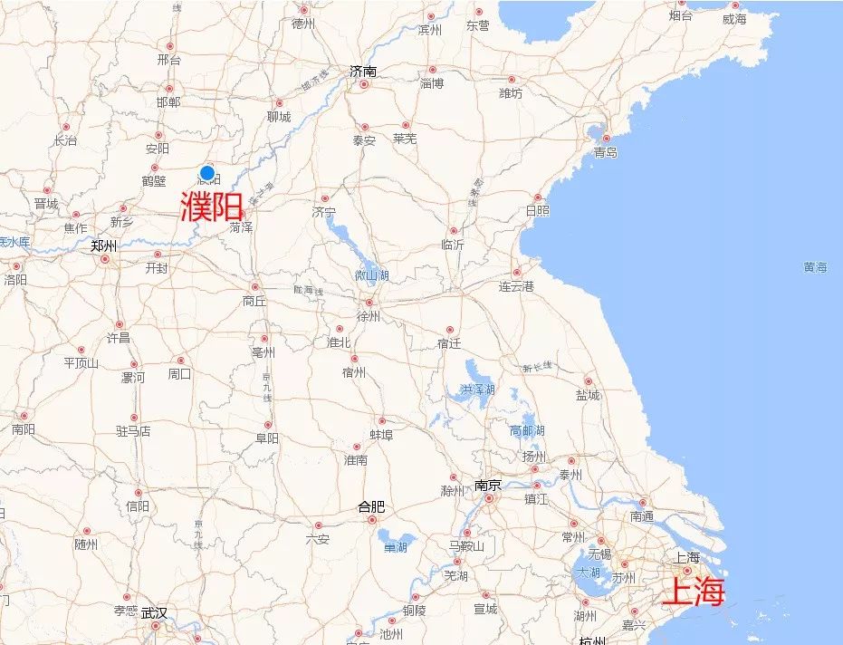 再来一张濮阳周边城市地图图片