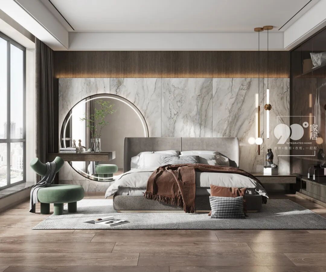 卧室设计合集，每一款都超养眼！_1