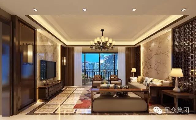居眾設計 | 新中式客廳，沁人心扉的美！ 家居 第26張