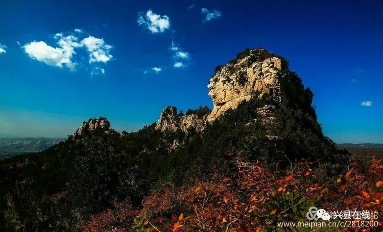 金秋不登石猴山,此生枉做兴县人.石猴山风光美丽极了!