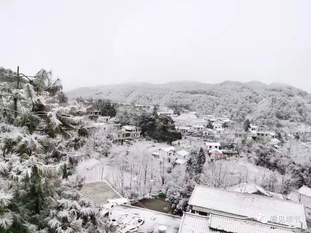 视频3月的第一天贵州这个地方下雪了