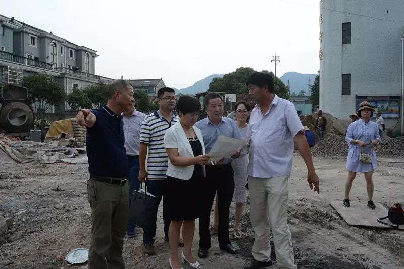 绍兴市委宣传部领导赴梁湖调研农村文化礼堂建设工作【秀色梁湖】
