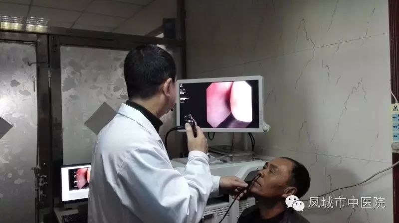五官科患者的福音 - 中医院五官科全新引进电子咽喉镜