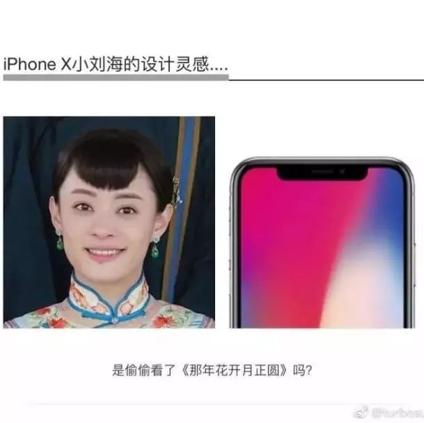 iPhone X 刘海,验证女星颜值的标准