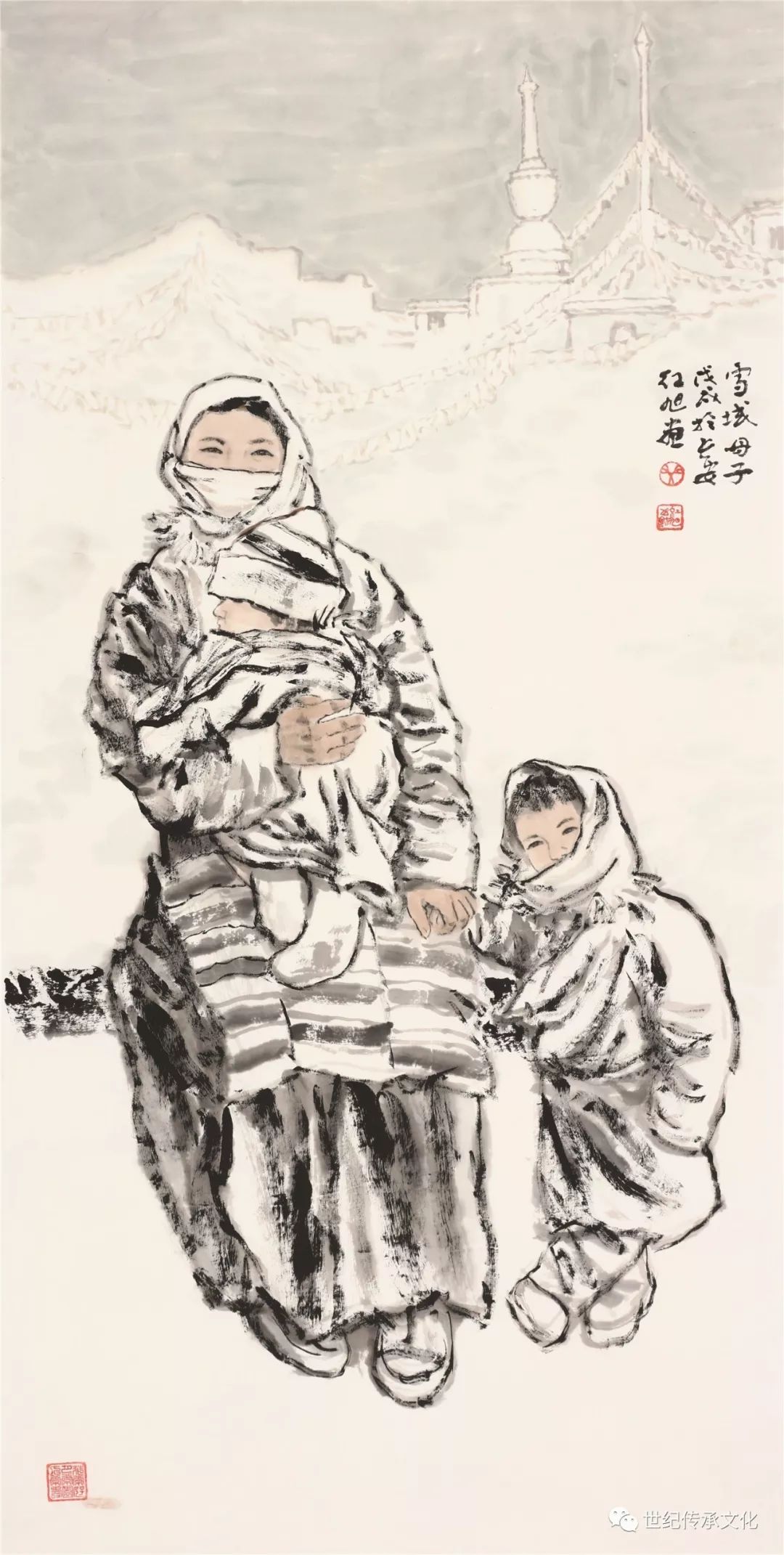黄土画派写实人物画家艾红旭2018.4.21世纪传承美术馆