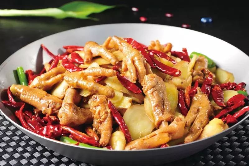 蛙噻姜辣鸡鸭爪