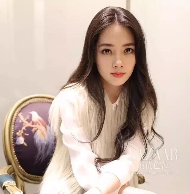 郭碧婷这样的卷发,给我来一打