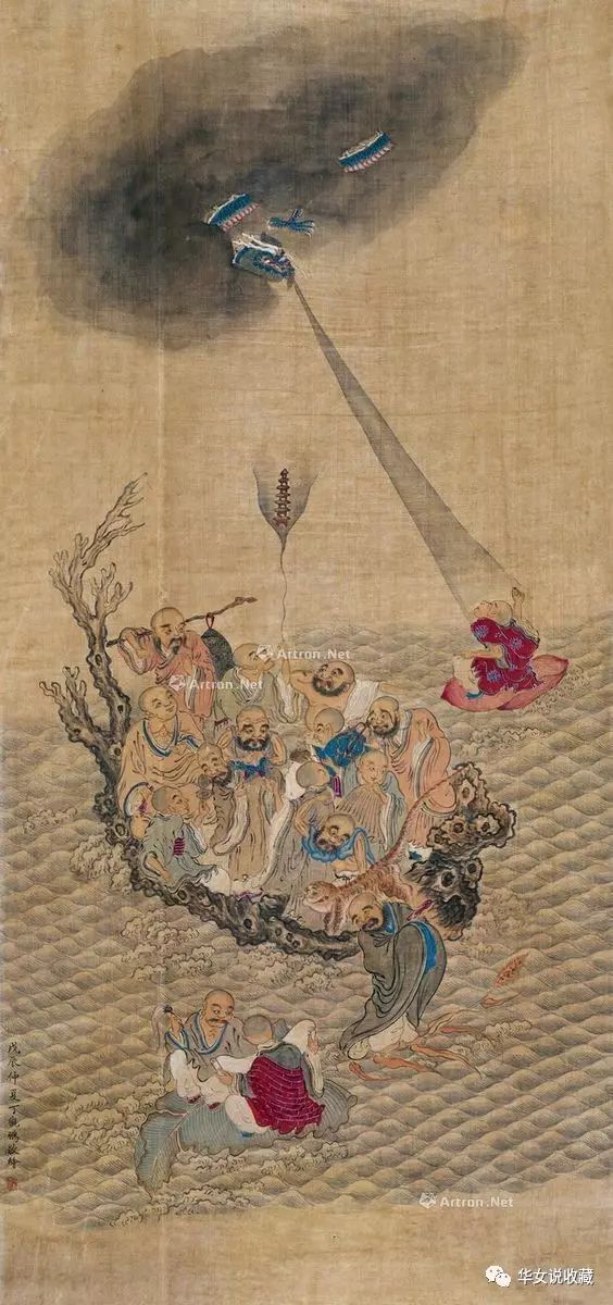 丁观鹏的字画拍卖价格怎么样