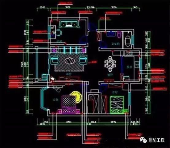 教你怎样看水电安装工程设计图纸,图纸符号代表什么?