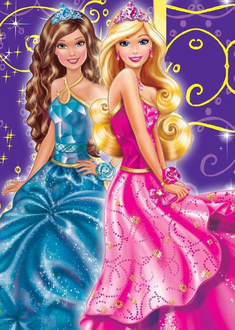 باربىي：راسىت-يالغان مەلىكە