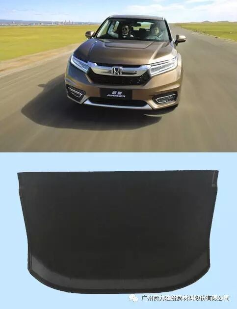 本田冠道的选择，荷力胜蜂窝复合材料助力汽车轻量化