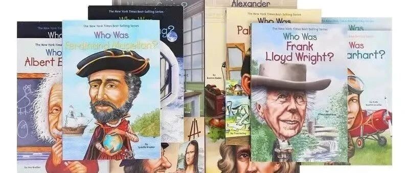 171本世界名人传记《Who Was》系列,电子书+音频,可打印