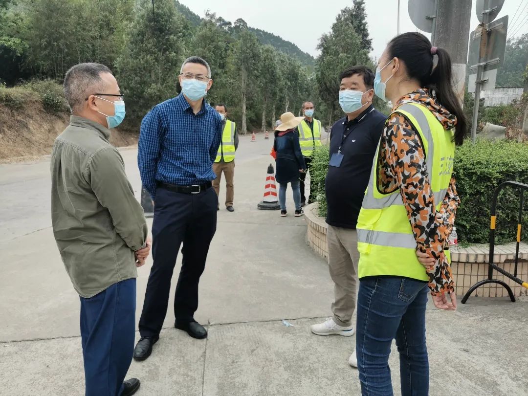 区委常委,区纪委书记孙叶伟到皇家垌长青墓园,新村村,皮子村山林值守