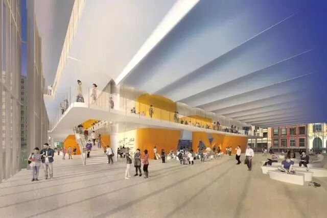 (纽约大学Mercer Street 181号内部效果图。图片来源于：WSJ.COM，版权属于原作者)