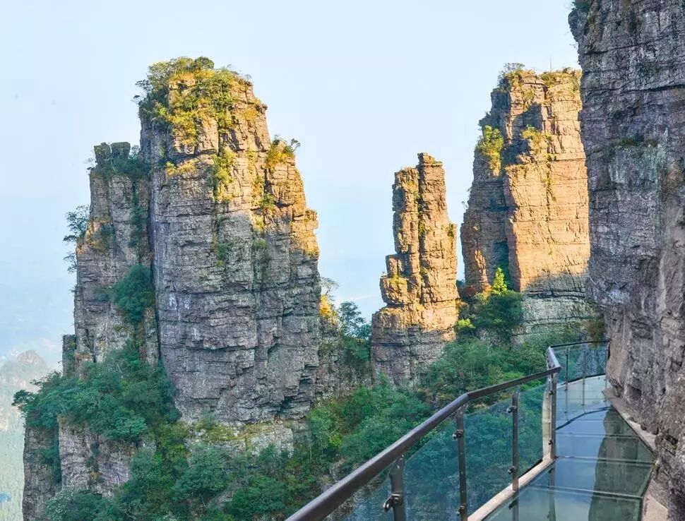 北帝山旅游区玻璃栈道,玻璃眺台及悬空栈道工程即将开工建设!