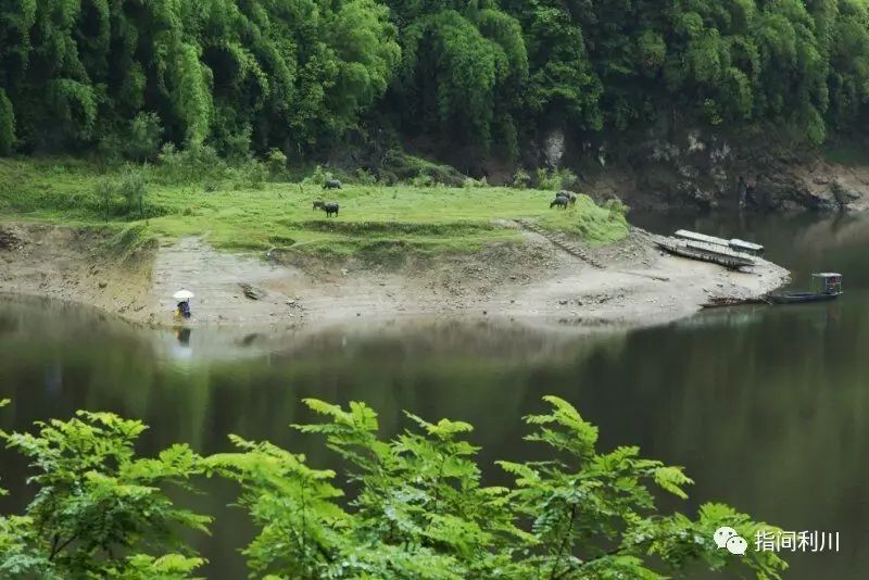 从利川文斗乡至重庆彭水连湖镇段的郁江流域,沿江两岸自然风光多彩