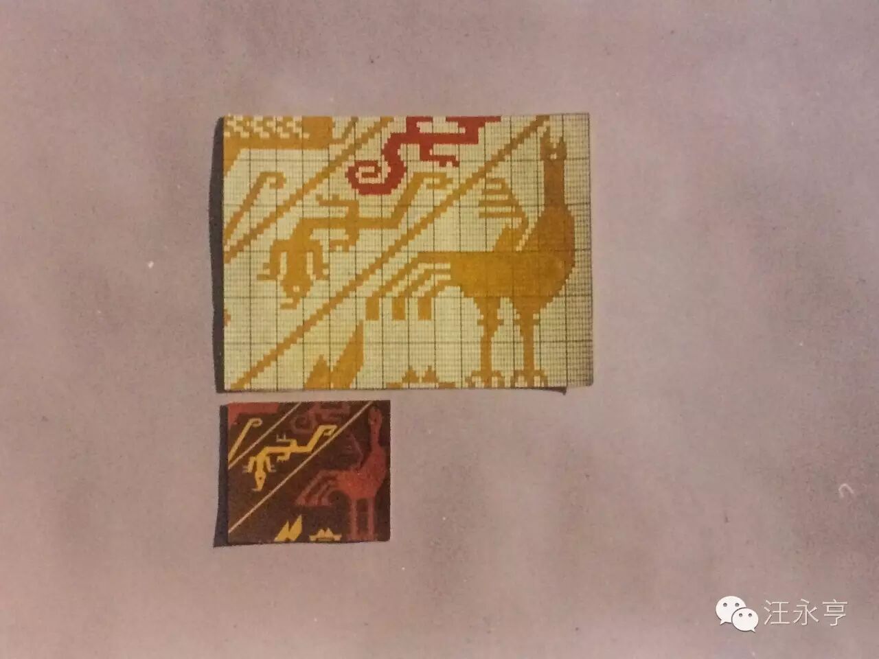 舞人动物纹锦：英姿俊逸/雅人深致