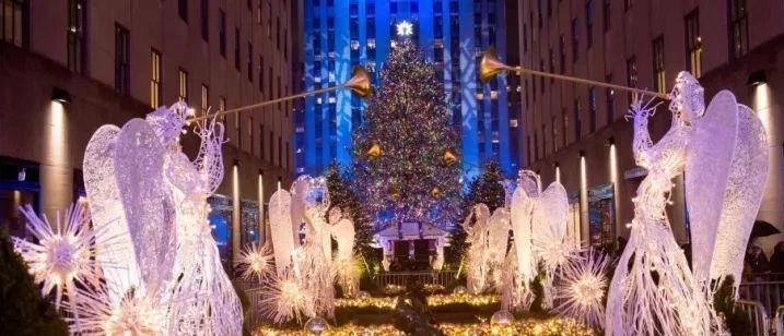 就在今晚!全球最盛大圣诞树点亮仪式,洛克菲勒广场等着你!