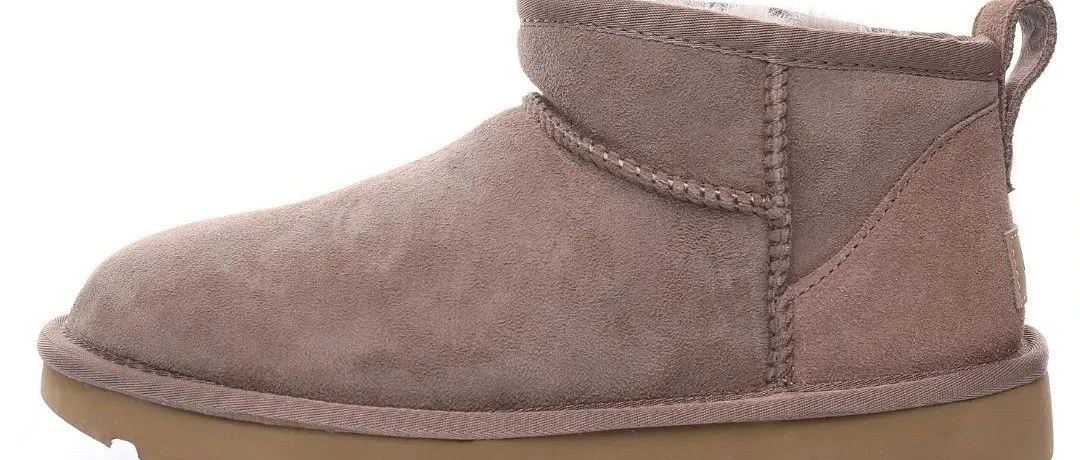 周冬雨代言 UGG W Classic Ultra Mini 经典迷你8.9cm短筒加绒休闲百搭短靴 1116109-CPRY