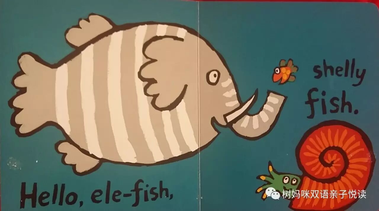 树树最爱的绘本之-Hooray <wbr>for <wbr>Fish！