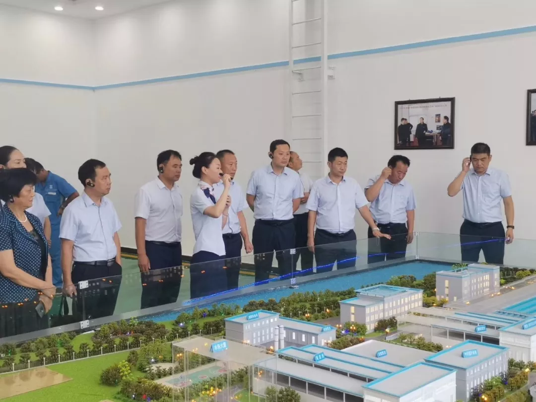 彼此进修得经历 配合进修创思惟-----武陟国源水务一行来我司观赏交换进修