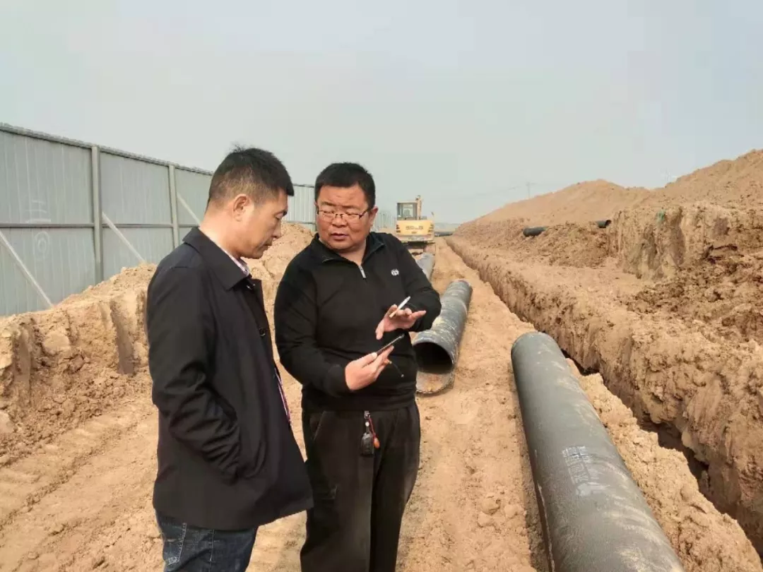 尽力冲刺供水工程进度 助推郑合高铁飞速顺驰