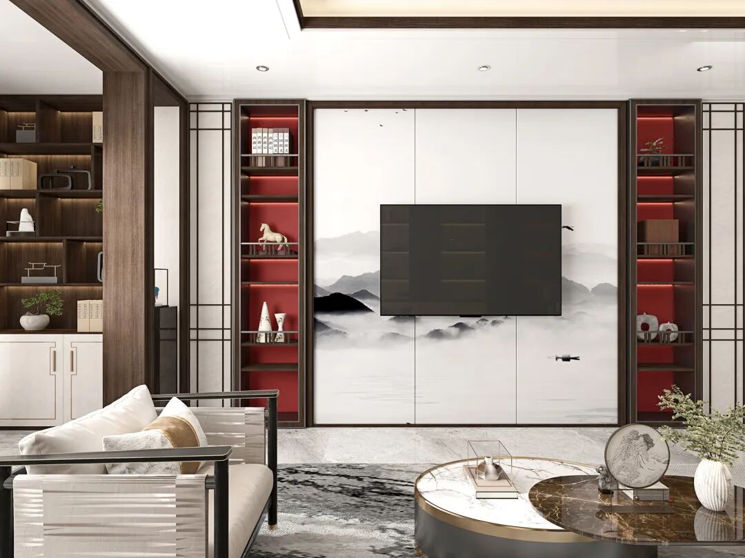 三唐木门丨新中式这么装，让您一眼沦陷！