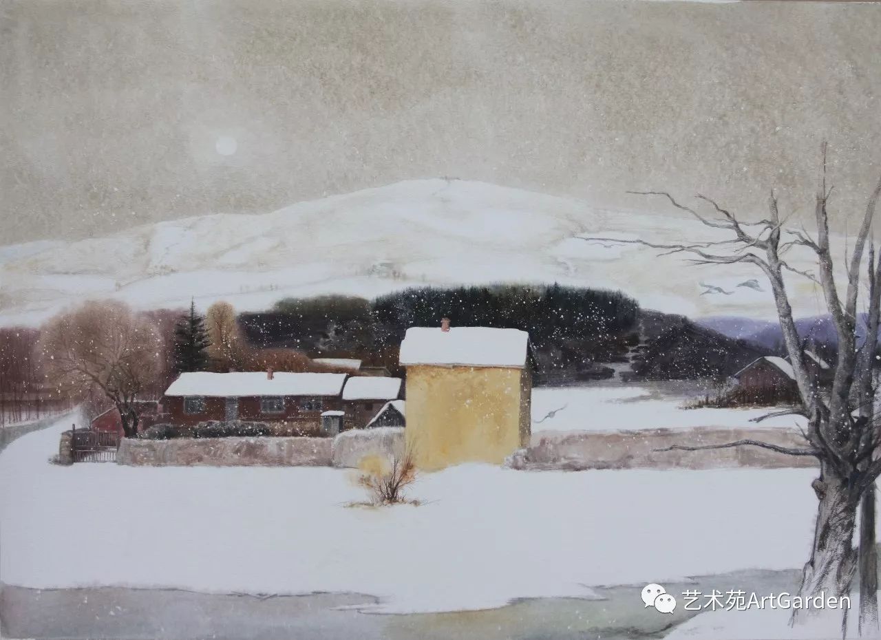 『艺术苑artgarden』孟宪德 | 水彩画的精神建构