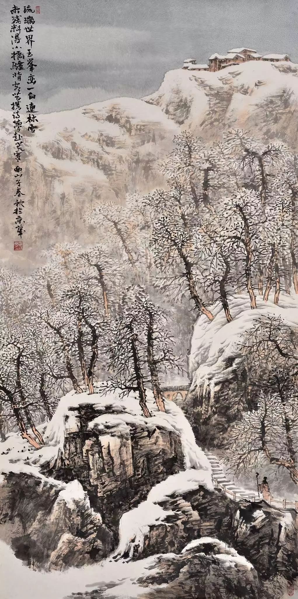 雪韵禅心——赵春秋,弘四双人展即将在上海朵云轩展出