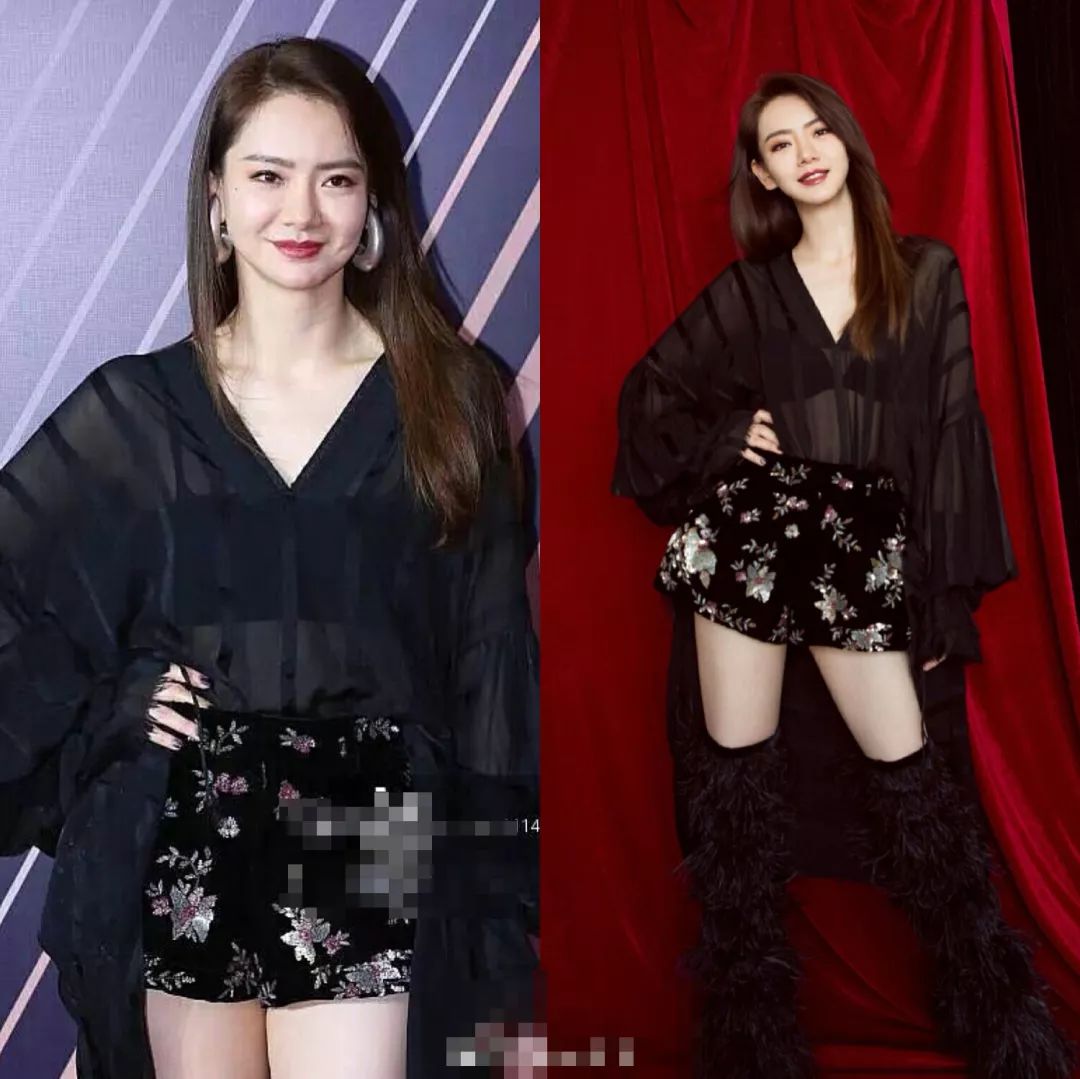 当红女星要是不修图,差别最小不是热巴而是39岁的她