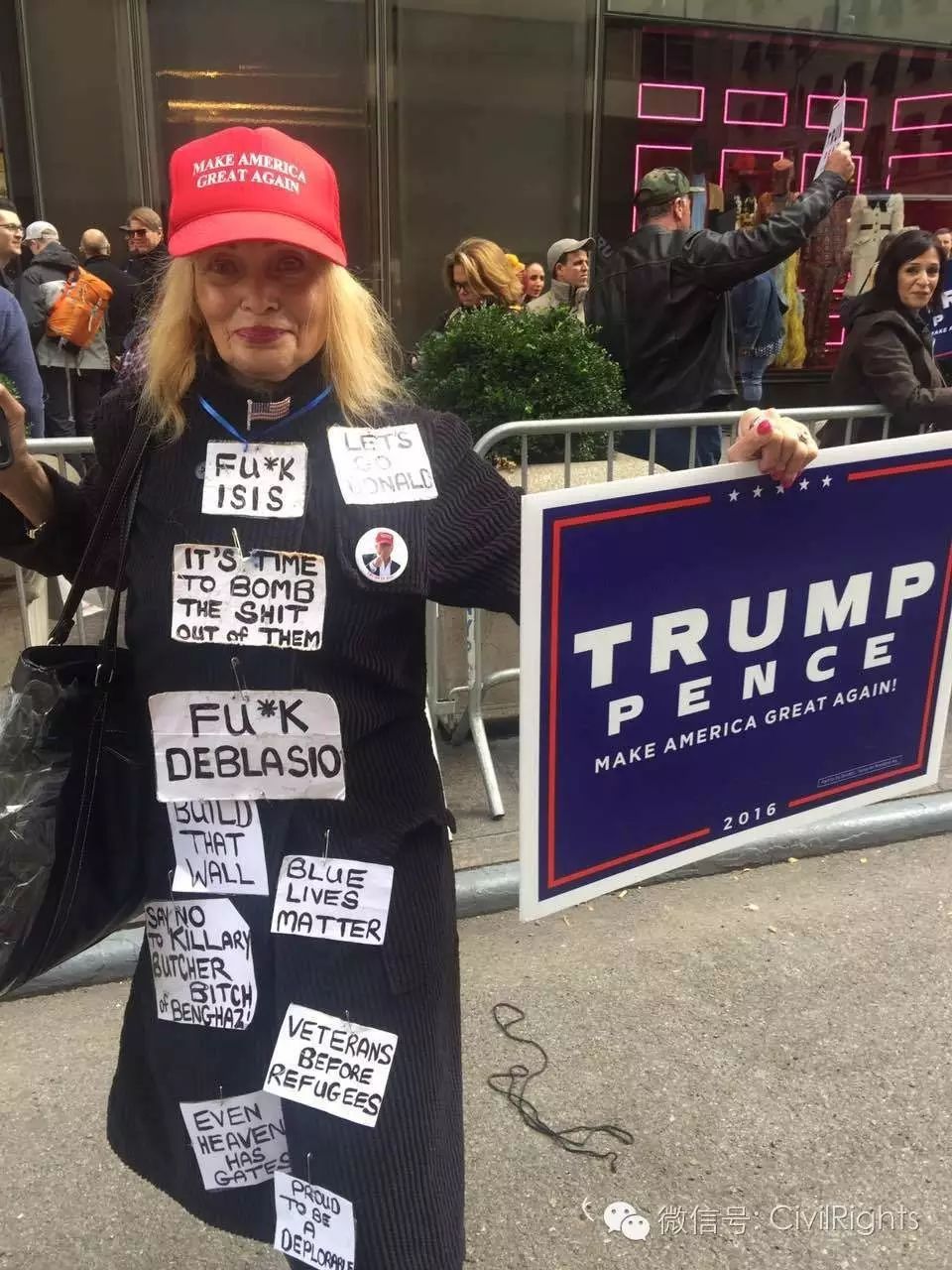 华人参政空前热烈 纽约挺川普大游行直逼"嘉年华"