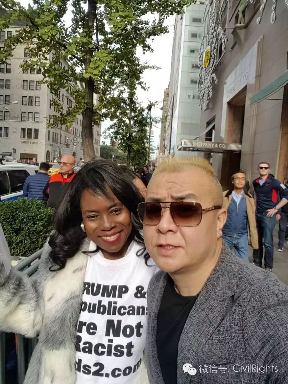 华人参政空前热烈 纽约挺川普大游行直逼"嘉年华"