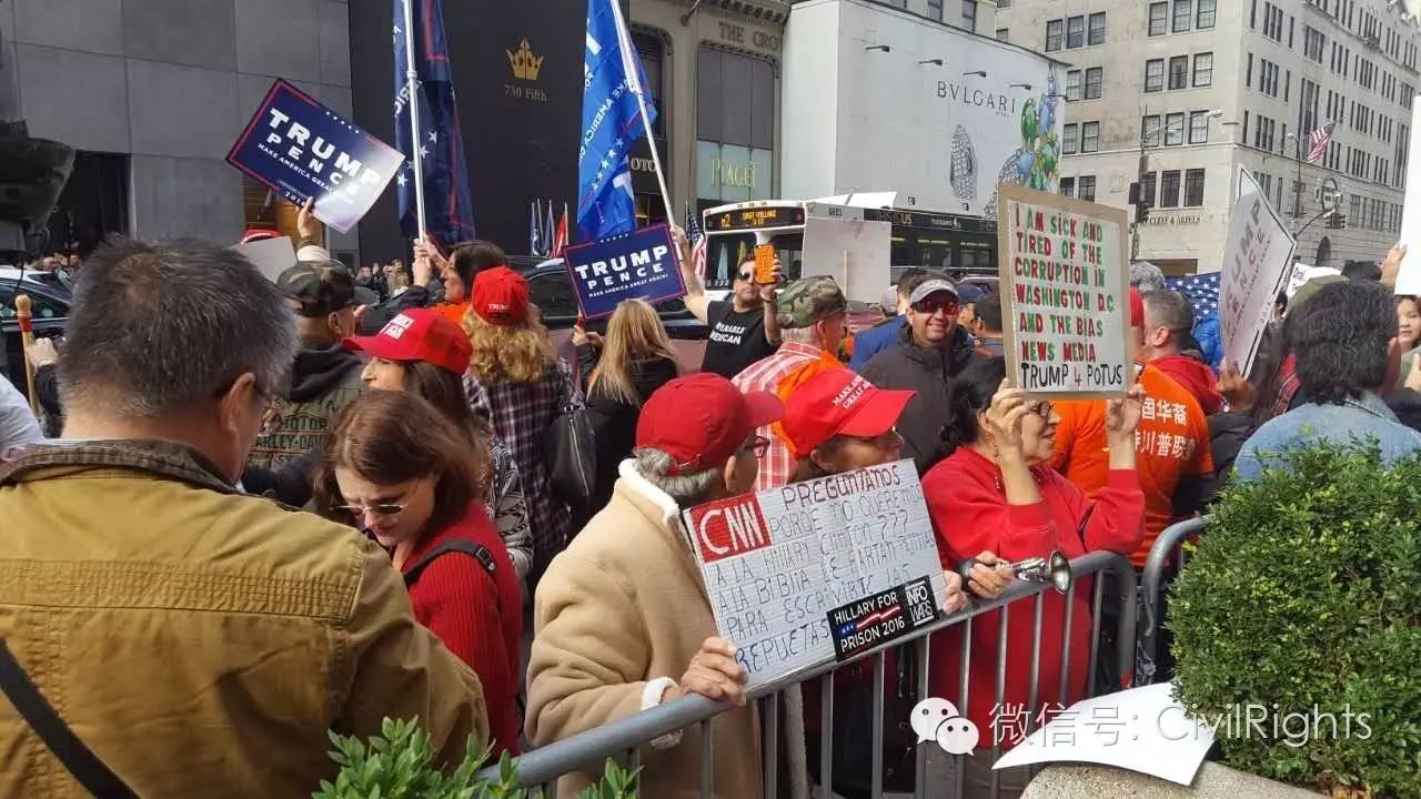 华人参政空前热烈 纽约挺川普大游行直逼"嘉年华"