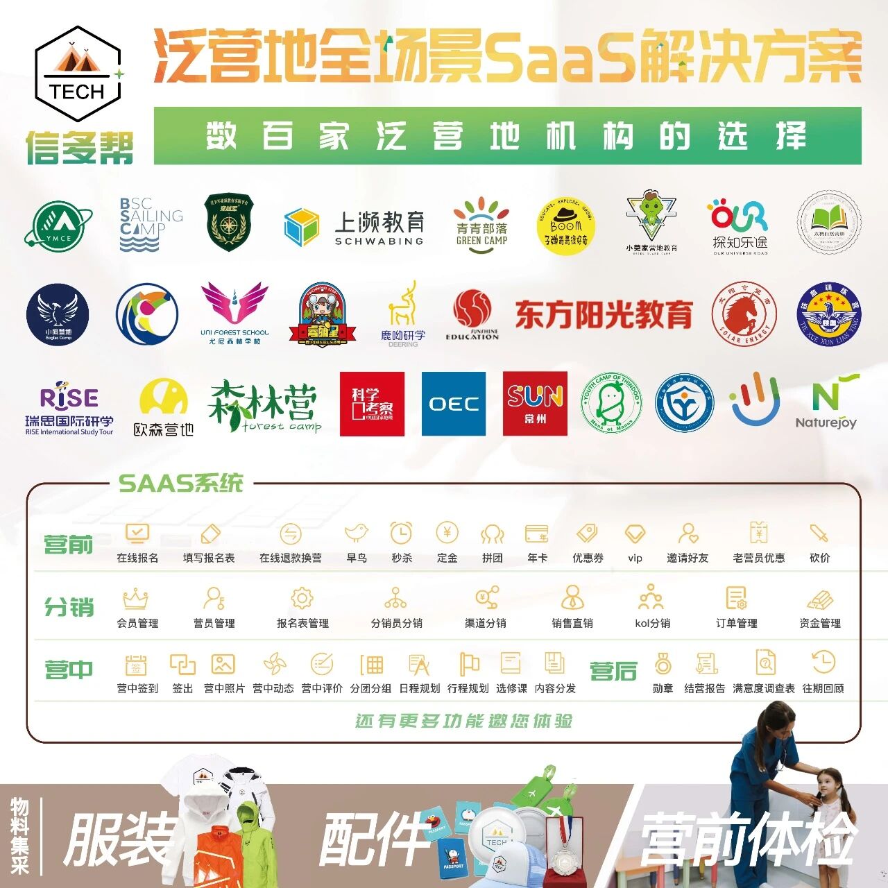 信多帮·泛营地行业全场景SaaS解决方案