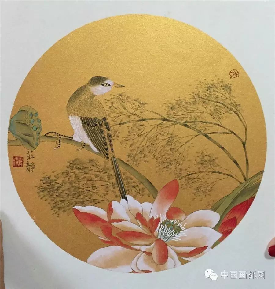 中国画都网推介中国当代工笔画名家庄静