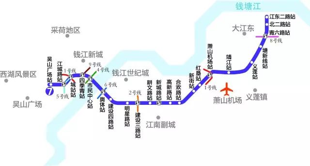 杭州地铁7号线工程