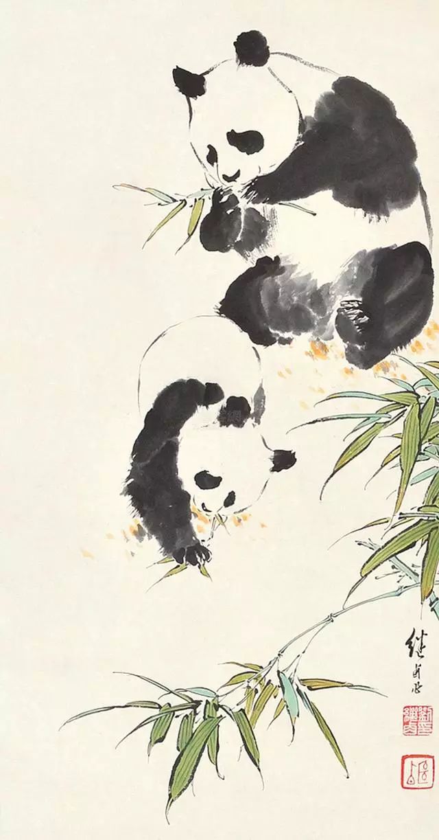 国画大师刘继卣笔下的动物可爱极了!