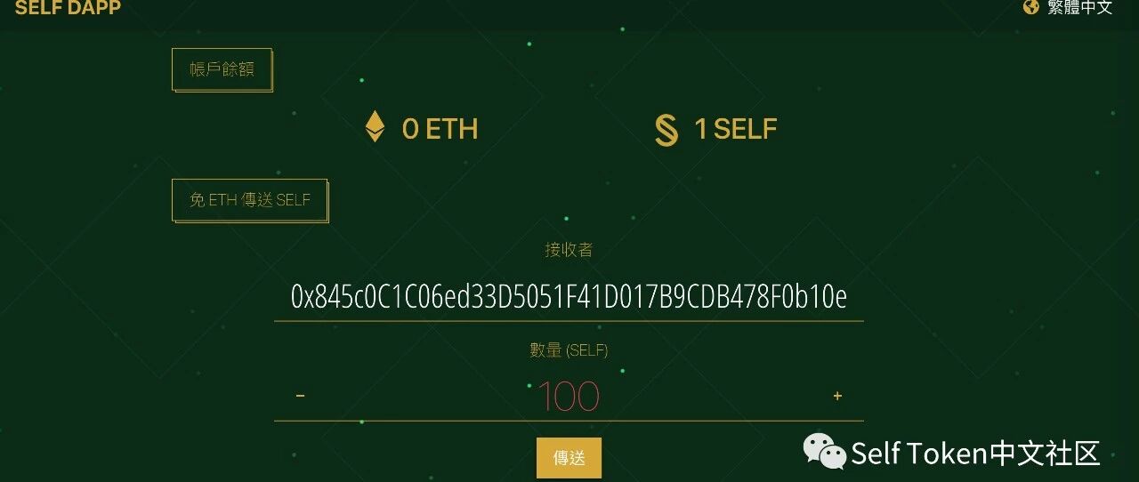 2019/1/25 SELF TOKEN 双周报