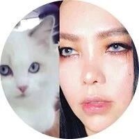 张惠妹晒撞脸猫咪照 吸猫不如“妆”成猫来得爽