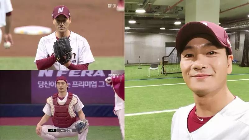 棒球赛开始,在高尺巨蛋举行「2018新韩银行my car kbo」是耐克森英雄