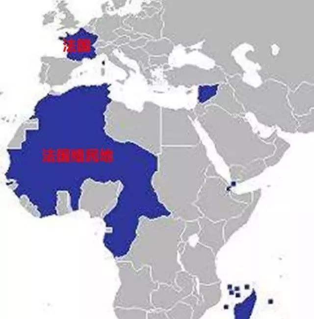 二战前法国在北非的殖民地