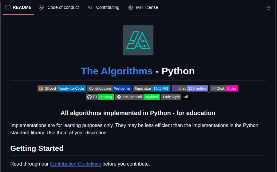 算法 - Python GitHub