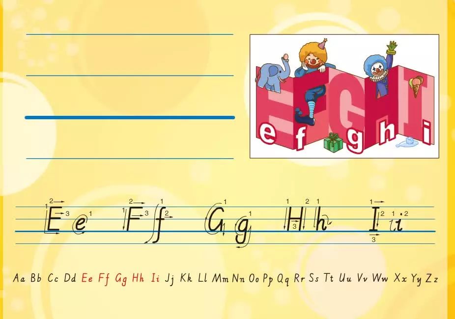 1. 字母E、F、G、H、I 的发音与书写⭐小升初！26个英文字母发音教学（1-5）A---Z-3