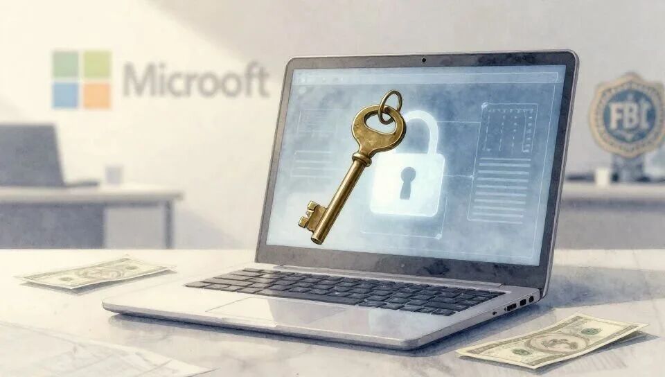 FBI 一纸传票，微软双手奉上你的 PC 密钥：Windows 11 的默认“后门”藏不住了