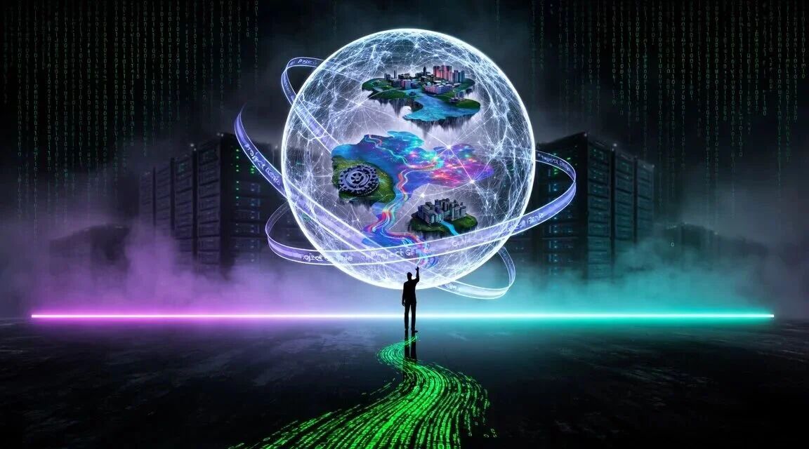 Google DeepMind 刚刚推开了“无限世界”的大门，现实可能只是个渲染 Bug